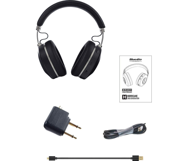 Bluedio H2 Czarne - 614763 - zdjęcie 5